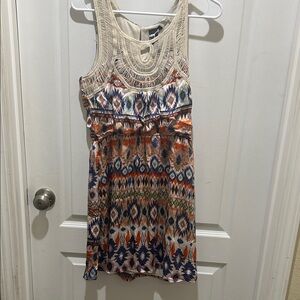 Trixxi Multicolor Sleeveless Dress